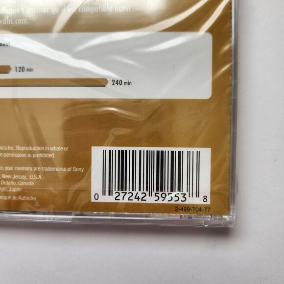 Sony DVD-R 4.7GB 120 Min 1x-4x Speed Compatible Single Pack New Sealed - Picture 4 of 6